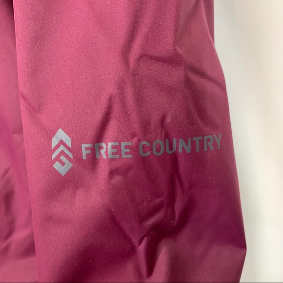 Free Country Reversible Gray Fax Fur Garnet Radiance Jacket New Nwt Size Small - Picture 10 of 16